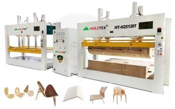 BỘ MÁY ÉP CONG CAO TẦN BÀN LỚN 1300x25000MM HT48X120T & HT-30HG-2P