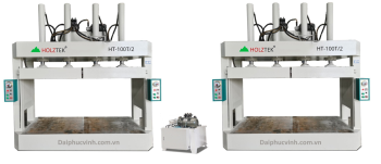 BỘ MÁY ÉP NGUỘI THỦY LỰC 100T 2 BÀN