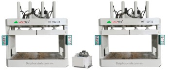 BỘ MÁY ÉP NGUỘI THỦY LỰC 100T 2 BÀN