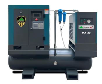 BỘ MÁY NÉN KHÍ TRỤC VÍT 20HP MA-20