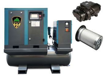 BỘ MÁY NÉN KHÍ TRỤC VÍT CAO ÁP 60HP MASTERAIR MA-45H