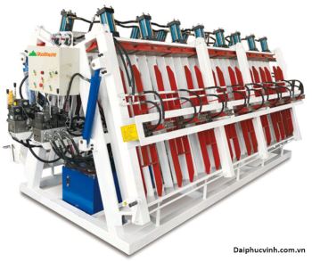 Cảo ghép thủy lực chữ A 2 mặt 6m (dùng để ghép gỗ)