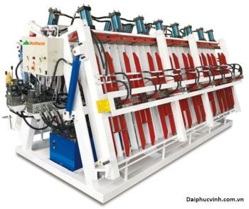 Cảo ghép thủy lực chữ A 2 mặt 6m (dùng để ghép gỗ)