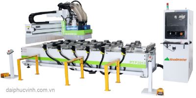 MÁY CNC TRUNG TÂM PTP-3013 THAY DAO TỰ ĐỘNG