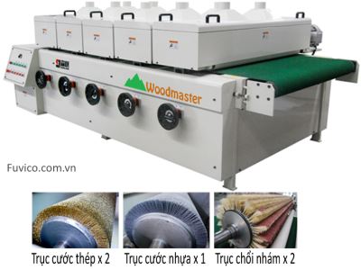 MÁY CẠO CƯỚC VÂN GỖ VÀ CHÀ NHÁM HOÀN THIỆN 5 TRỤC