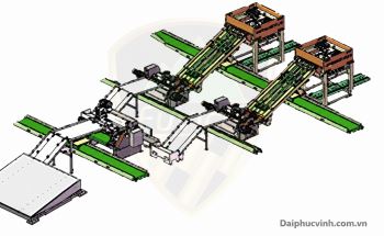 DÂY CHUYỀN MÁY TU BÓC VÁN LẠNG PLYWOOD TỰ ĐỘNG 2 LINE WM-PL1300FD