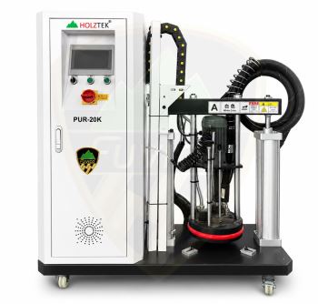 Full bộ nồi keo PUR 20Kg cho máy dán cạnh