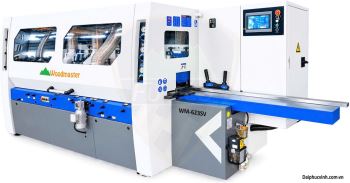 MÁY BÀO 4 MẶT 6 TRỤC DAO 230MM (chỉnh servo) WM-623SV