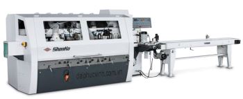 Máy bào 4 mặt phôi ngắn siêu tốc