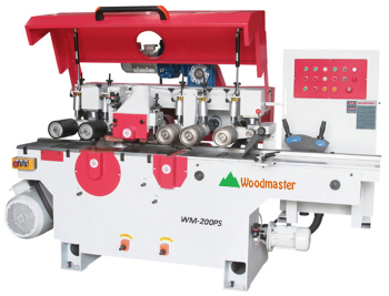 MÁY BÀO CUỐN 2 MẶT CƯA RONG NHIỀU LƯỠI WM-200PS