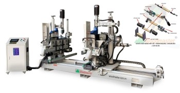 MÁY CẮT 2 ĐẦU, KHOAN NGANG, KHOAN XÉO, CẤY SÒ ÂM TỰ ĐỘNG