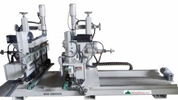 MÁY CẮT KHOAN 2 ĐẦU TỰ ĐỘNG ( cắt khoan nghiêng độ )