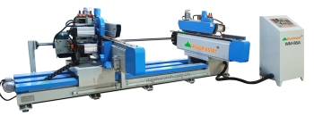 MÁY CẮT PHAY 2 ĐẦU BĂNG TẢI 2500MM