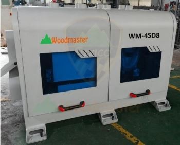 MÁY CHÀ NHÁM 4 MẶT 8 TRỤC ( chà nan, muỗng gỗ...)