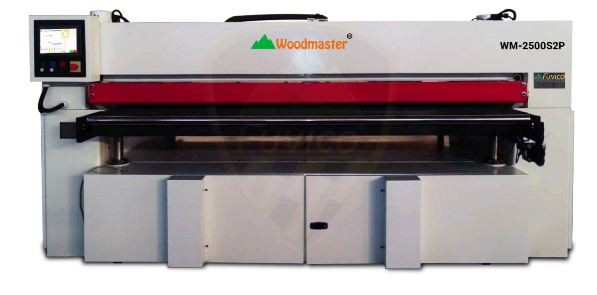 MÁY CHÀ NHÁM BĂNG PIANO CNC 2 BĂNG WM-2500S2P