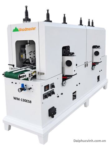 MÁY CHÀ NHÁM CẠNH 4 MẶT 8 TRỤC 130MM WM-130ES8