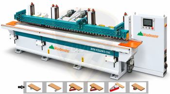 MÁY CHÀ NHÁM CẠNH PROFILE CNC 6 TRỤC WM-K2S2W2-CNC