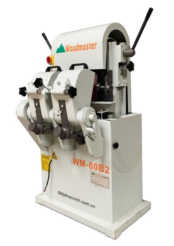 MÁY CHÀ NHÁM CÂY SONG TRÒN 2 BĂNG WM-60B2
