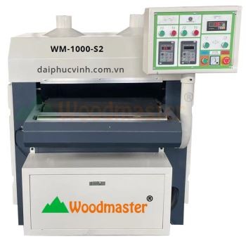 MÁY CHÀ NHÁM CHỔI 2 TRỤC 1000MM