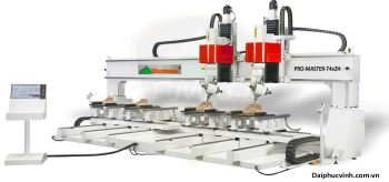 MÁY PHAY CNC 3D 5 TRỤC 2 ĐẦU HEAVY DUTY PRO-MASTER-T4x2HW NEW 2026