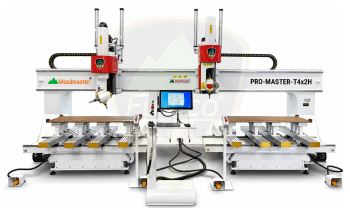 MÁY PHAY CNC 3D 5 TRỤC 2 ĐẦU HEAVY DUTY PRO-MASTER-T4x2H NEW 2026
