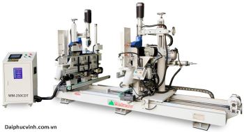 MÁY CƯA CẮT KHOAN 2 ĐẦU NGHIÊNG ĐỘ (lưỡi trên xuống)