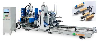 MÁY CƯA CẮT KHOAN PHAY 2 ĐẦU TỰ ĐỘNG 2500MM