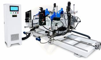 MÁY CƯA CẮT NGANG PHAY MỘNG DƯƠNG VÀ KHOAN 2 ĐẦU WM-D220CTD