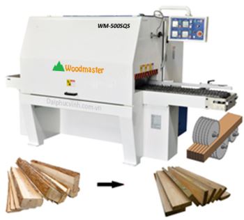 MÁY CƯA XẺ GỖ HỘP NHIỀU LƯỠI WM-500SQS