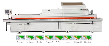 MÁY DÁN CẠNH 8 CHỨC NĂNG TỰ ĐỘNG ( Gọt cạnh - Bo góc - Đánh bóng)