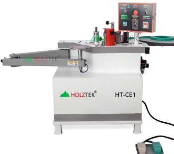 MÁY DÁN CẠNH CONG ĐẨY TAY CÓ TAY ĐÒN ĐỠ | HT-CE1