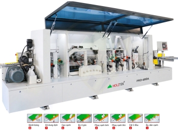 MÁY DÁN CẠNH TỰ ĐỘNG 8 CHỨC NĂNG (phay bo 2 lần)