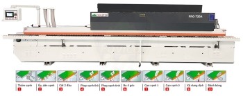 MÁY DÁN CẠNH TỰ ĐỘNG 10 CHỨC NĂNG (bo cạnh 2 lần)