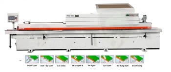 MÁY DÁN CẠNH TỰ ĐỘNG FULL CHỨC NĂNG PRO-700A ( gọt cạnh - bo góc - đánh bóng )