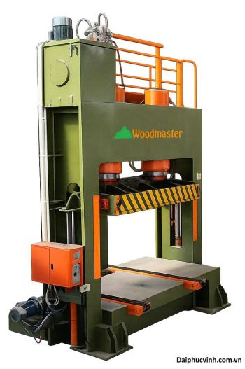 MÁY ÉP NGUỘI THỦY LỰC 400T (ép thô plywood) WM-48x400TC