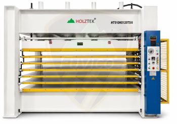 MÁY ÉP NHIỆT THỦY LỰC 6 TẦNG 120T TẤN HT510HX120TS6