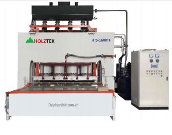 MÁY ÉP PHỦ MELAMINE 1600T FULL LINE