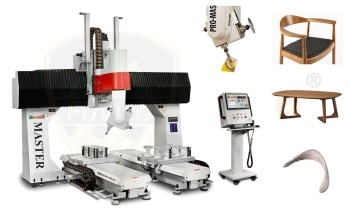 MÁY GIA CÔNG CNC 5 TRỤC 2 BÀN TẢI NẶNG PRO-MASTER - T4H