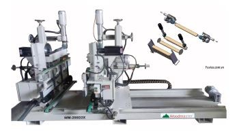 MÁY KHOAN 2 ĐẦU TỰ ĐỘNG 4 TRỤC WM-200D2X