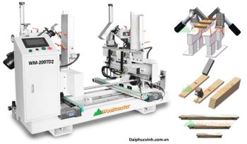 Máy khoan xéo 2 đầu tự động 2000mm WM-200TD2