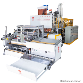 MÁY LÀM CUỘN MÀNG PE 1500MM