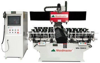 MÁY LÀM MỘNG ÂM CNC 4 ĐẦU TRỤC 1500MM