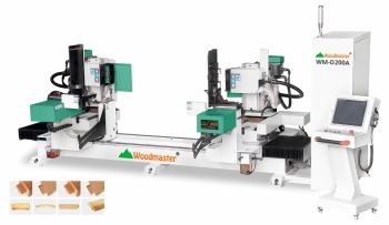 MÁY LÀM MỘNG DƯƠNG CNC 2 ĐẦU PHÔI 2 MÉT WM-D200A