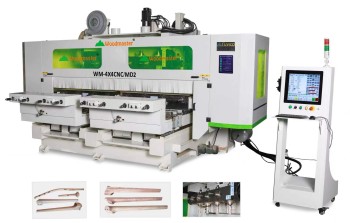 MÁY PHAY CNC 16 DAO 2 BÀN KÉP WM-4X4CNC/MD2