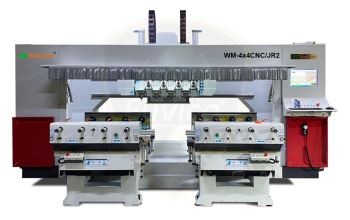MÁY PHAY CNC 16 TRỤC DAO BÀN KÉP WM-4x4CNC/JR2