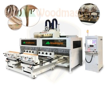 MÁY PHAY CNC 4 TRỤC 16 DAO KẸP XOAY 360 ĐỘ