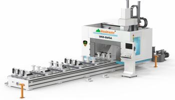 MÁY PHAY CNC 3D 5 TRỤC LÀM CỘT NHÀ WM-6M5A