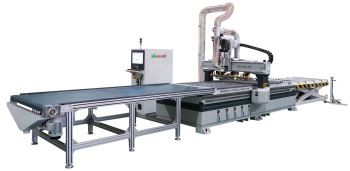 MÁY PHAY CNC NESTING 1 ĐẦU TẢI NẶNG THAY DAO TỰ ĐỘNG | HT-R1AF