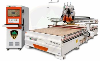 MÁY PHAY CNC NESTING 3 TRỤC (Router - khoan 5 mặt - cụm cưa xoay)