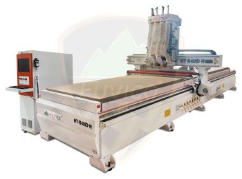 MÁY PHAY CNC NESTING 4 ĐẦU 2 BÀN HT-R4MD-H